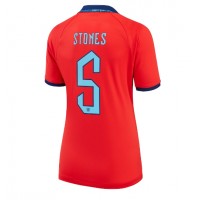 Ženski Nogometni dresi Anglija John Stones #5 Gostujoči SP 2022 Kratek Rokav